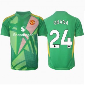Manchester United Andre Onana #24 Målmand Replika Tredjetrøje 2024-25 Kortærmet